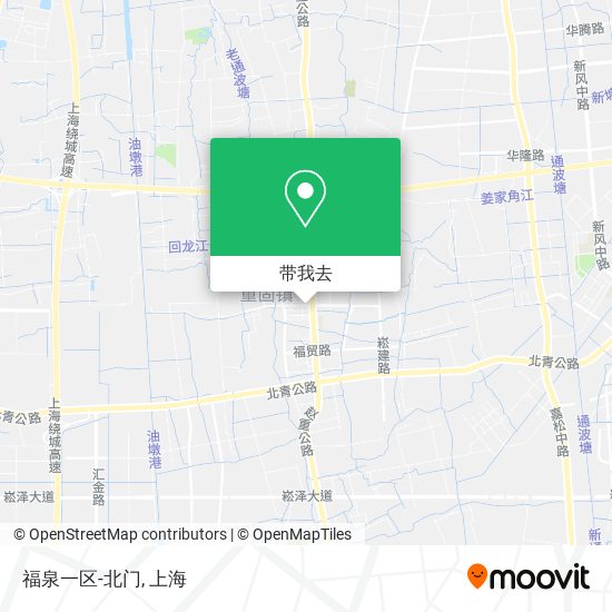福泉一区-北门地图
