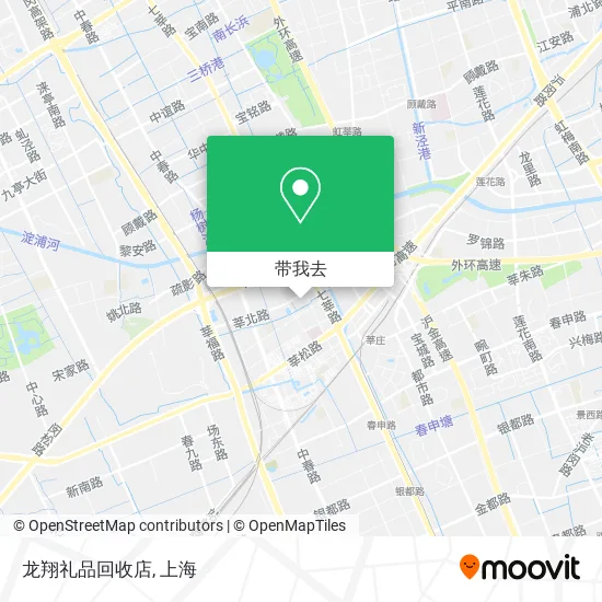 龙翔礼品回收店地图