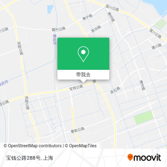 宝钱公路288号地图