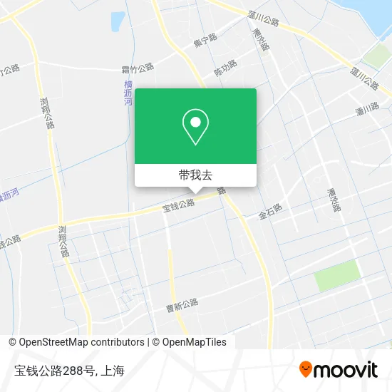 宝钱公路288号地图