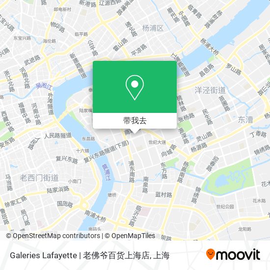 Galeries Lafayette | 老佛爷百货上海店地图