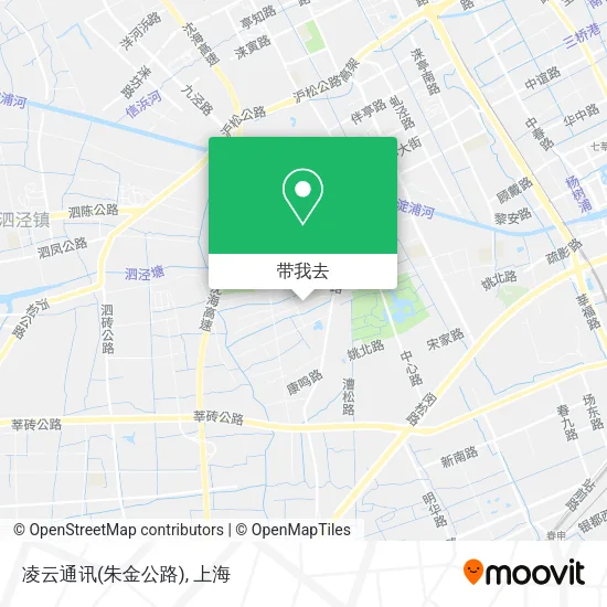 凌云通讯(朱金公路)地图