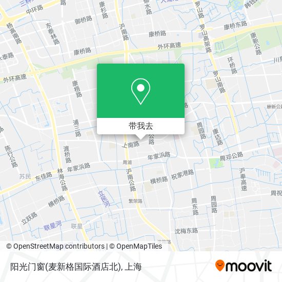 阳光门窗(麦新格国际酒店北)地图