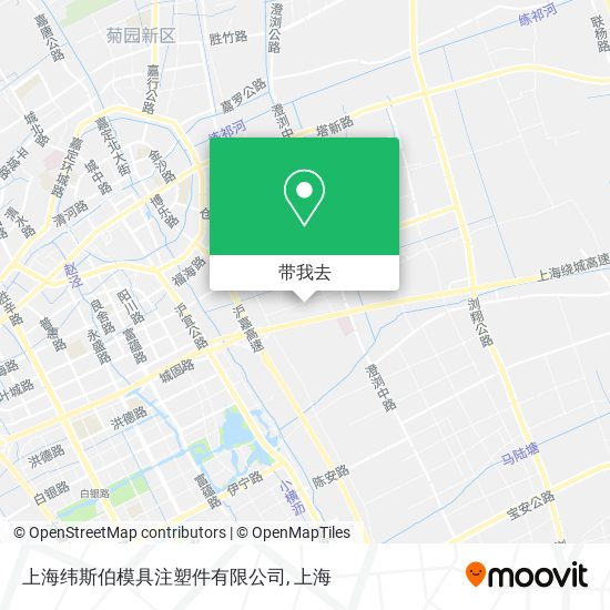 上海纬斯伯模具注塑件有限公司地图