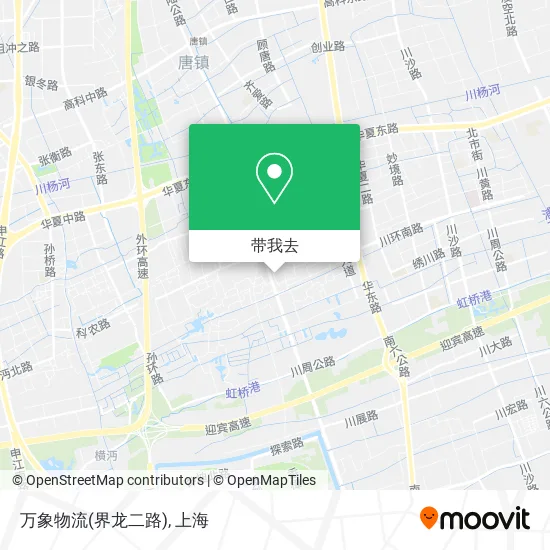万象物流(界龙二路)地图
