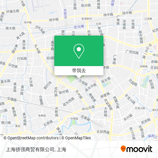 上海骄强商贸有限公司地图