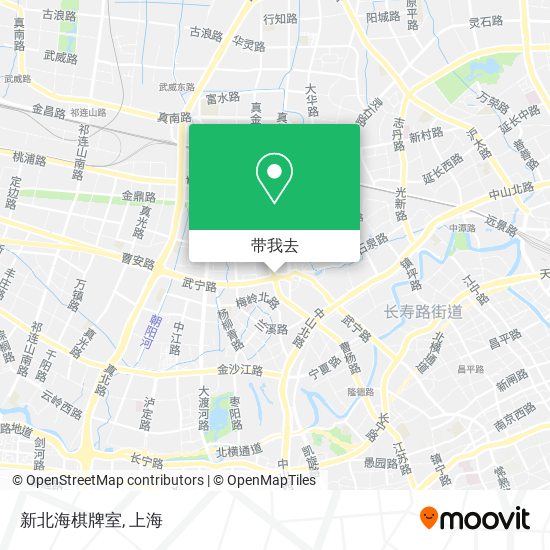 新北海棋牌室地图
