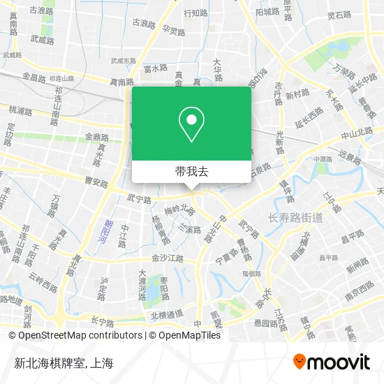 新北海棋牌室地图