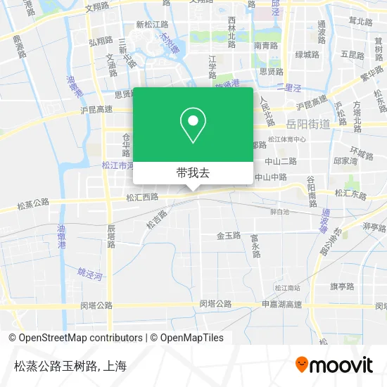 松蒸公路玉树路地图