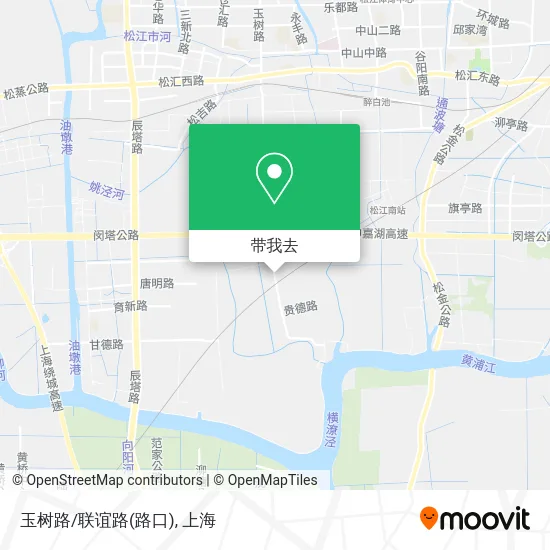 玉树路/联谊路(路口)地图