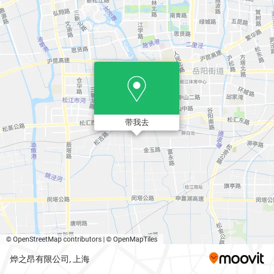 烨之昂有限公司地图