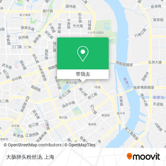 大肠肺头粉丝汤地图