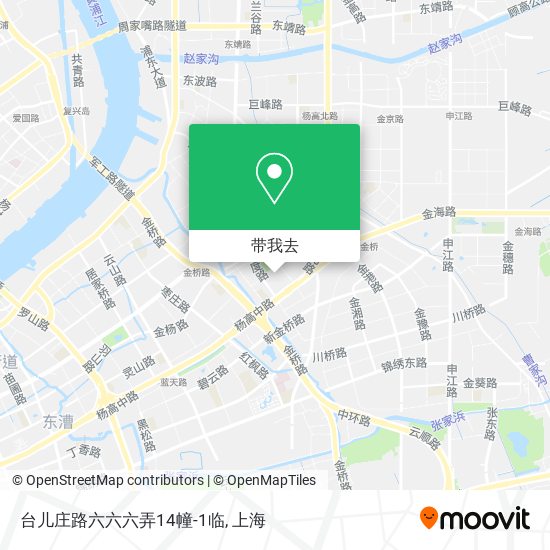 台儿庄路六六六弄14幢-1临地图