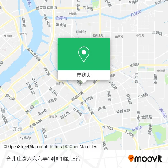 台儿庄路六六六弄14幢-1临地图