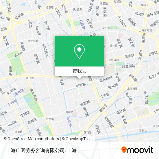 上海广图劳务咨询有限公司地图