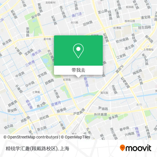 精锐学汇趣(顾戴路校区)地图