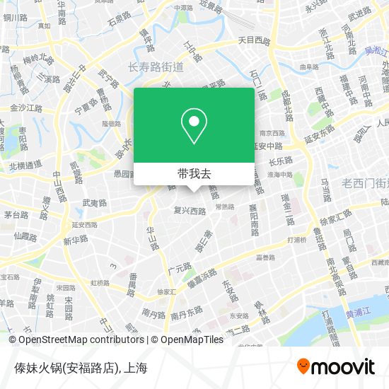 傣妹火锅(安福路店)地图