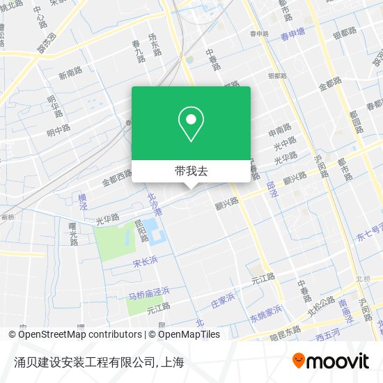 涌贝建设安装工程有限公司地图