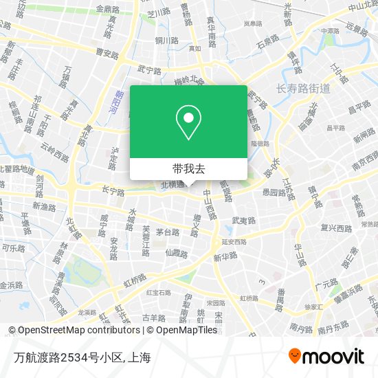 万航渡路2534号小区地图