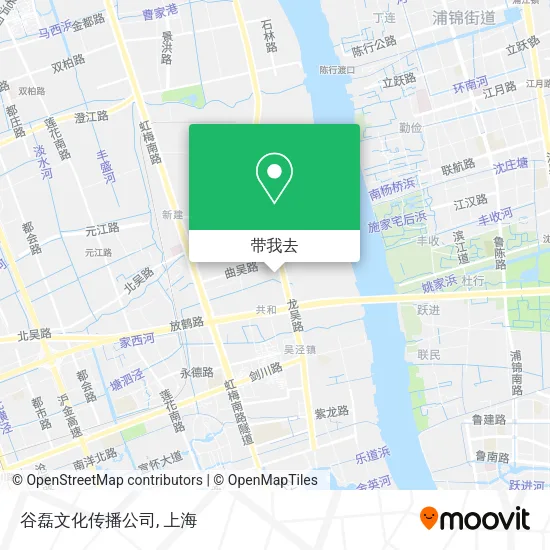 谷磊文化传播公司地图