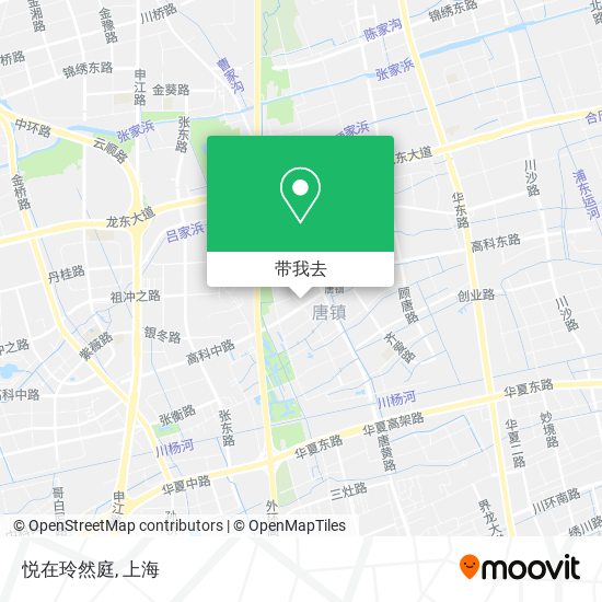 悦在玲然庭地图