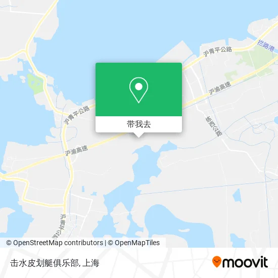 击水皮划艇俱乐部地图