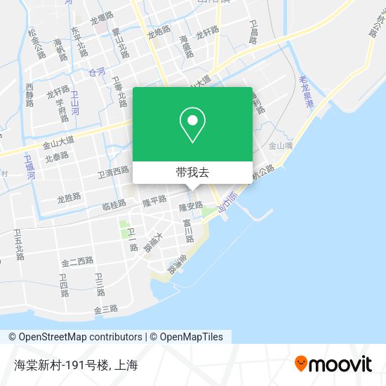 海棠新村-191号楼地图