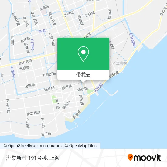 海棠新村-191号楼地图