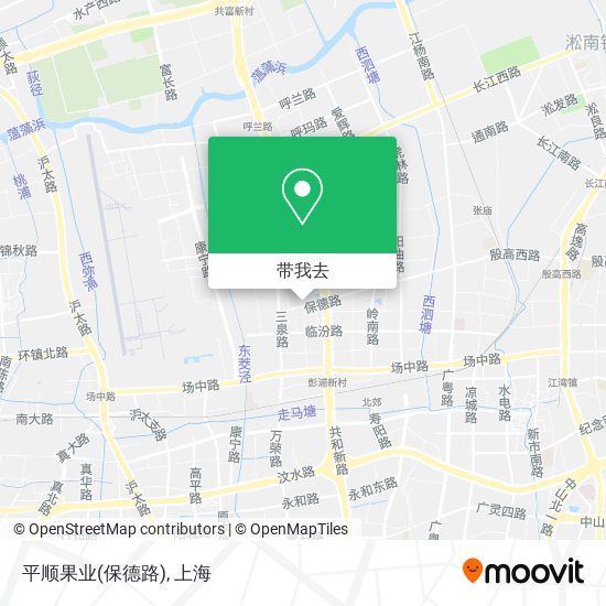 平顺果业(保德路)地图