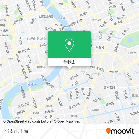 沂南路地图