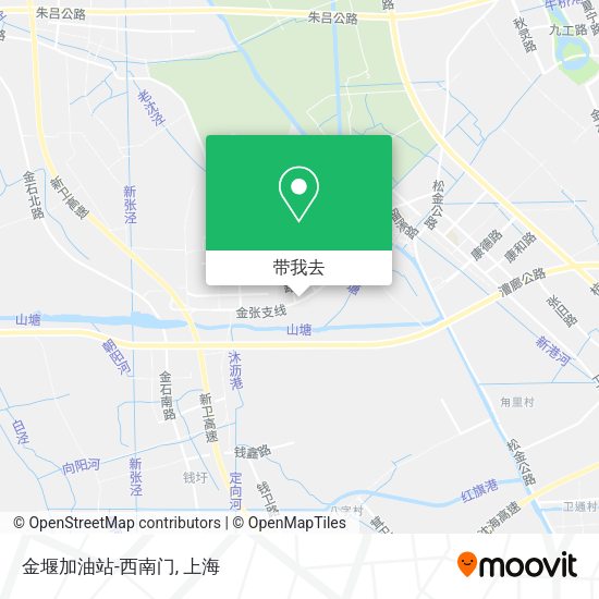 金堰加油站-西南门地图