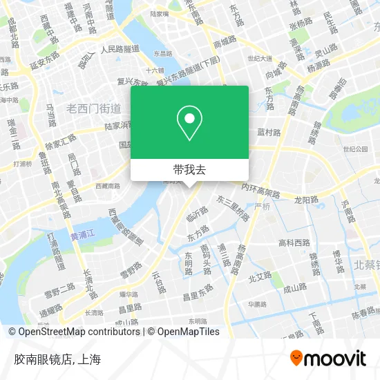 胶南眼镜店地图