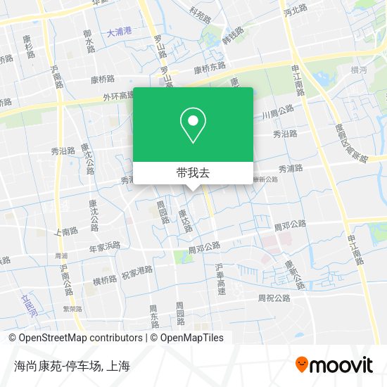 海尚康苑-停车场地图
