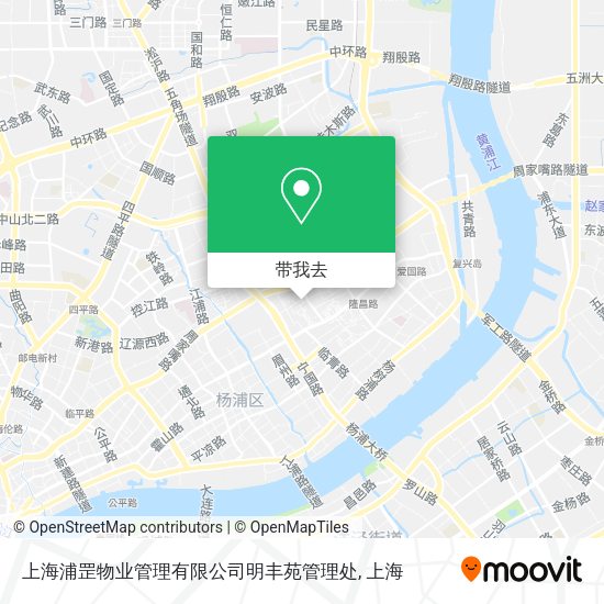 上海浦罡物业管理有限公司明丰苑管理处地图