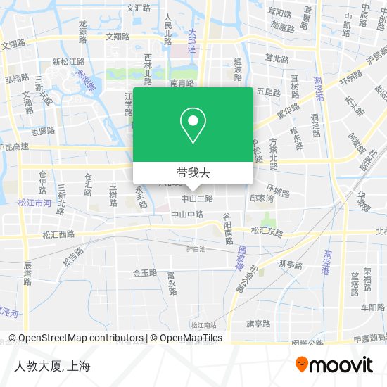 人教大厦地图