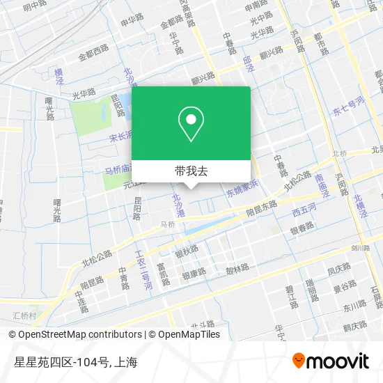 星星苑四区-104号地图