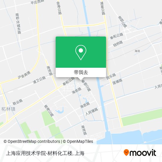 上海应用技术学院-材料化工楼地图