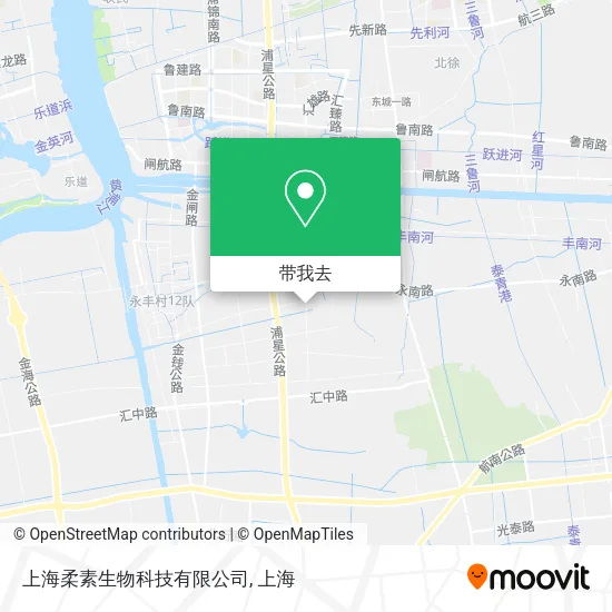 上海柔素生物科技有限公司地图