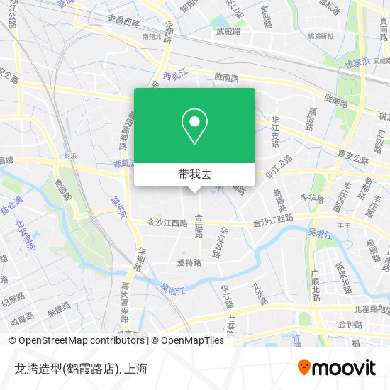 龙腾造型(鹤霞路店)地图