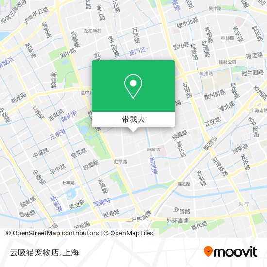 云吸猫宠物店地图