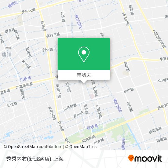 秀秀内衣(新源路店)地图