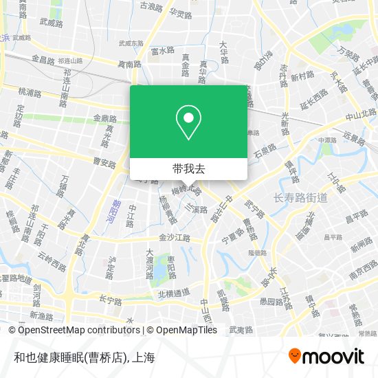 和也健康睡眠(曹桥店)地图