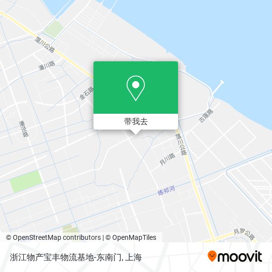 浙江物产宝丰物流基地-东南门地图