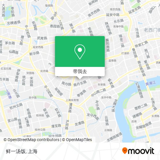 鲜一汤饭地图