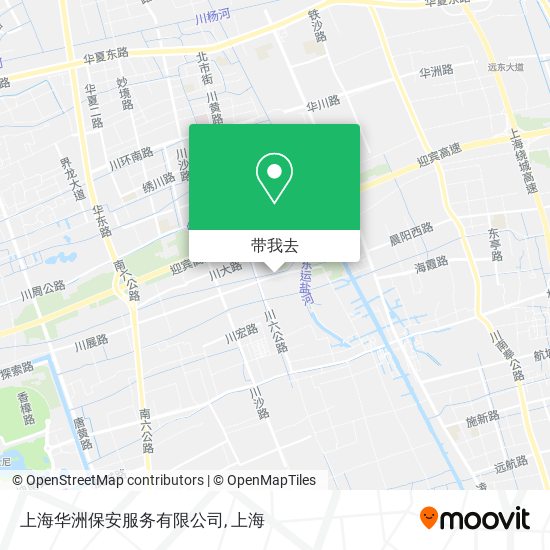 上海华洲保安服务有限公司地图