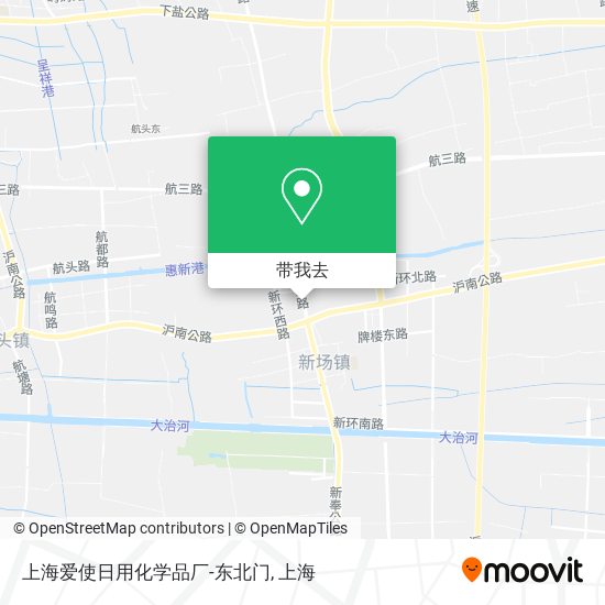 上海爱使日用化学品厂-东北门地图