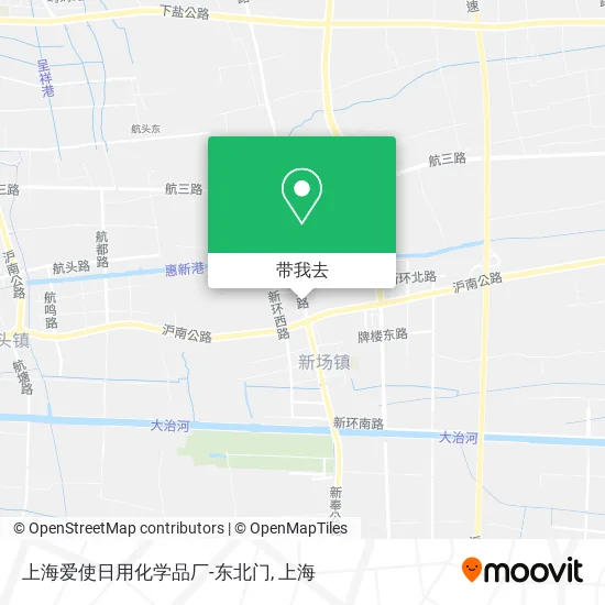 上海爱使日用化学品厂-东北门地图