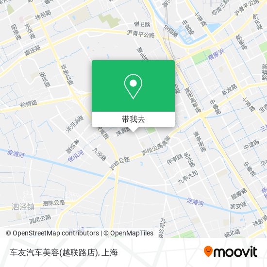 车友汽车美容(越联路店)地图