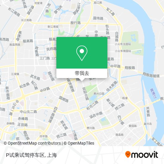 P试乘试驾停车区地图