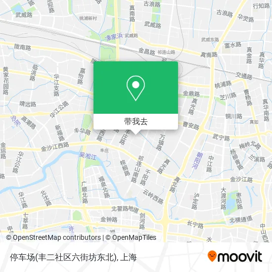 停车场(丰二社区六街坊东北)地图